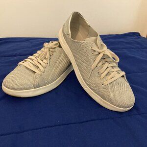 COLE HAAN Grandpro Tennis Stitchlite Sneaker Metallic Silver Women's 9 1/2 B